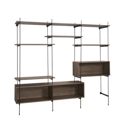 Modern Shelf Bracket Bookcases for Living Room Home Metal Storage Shelf